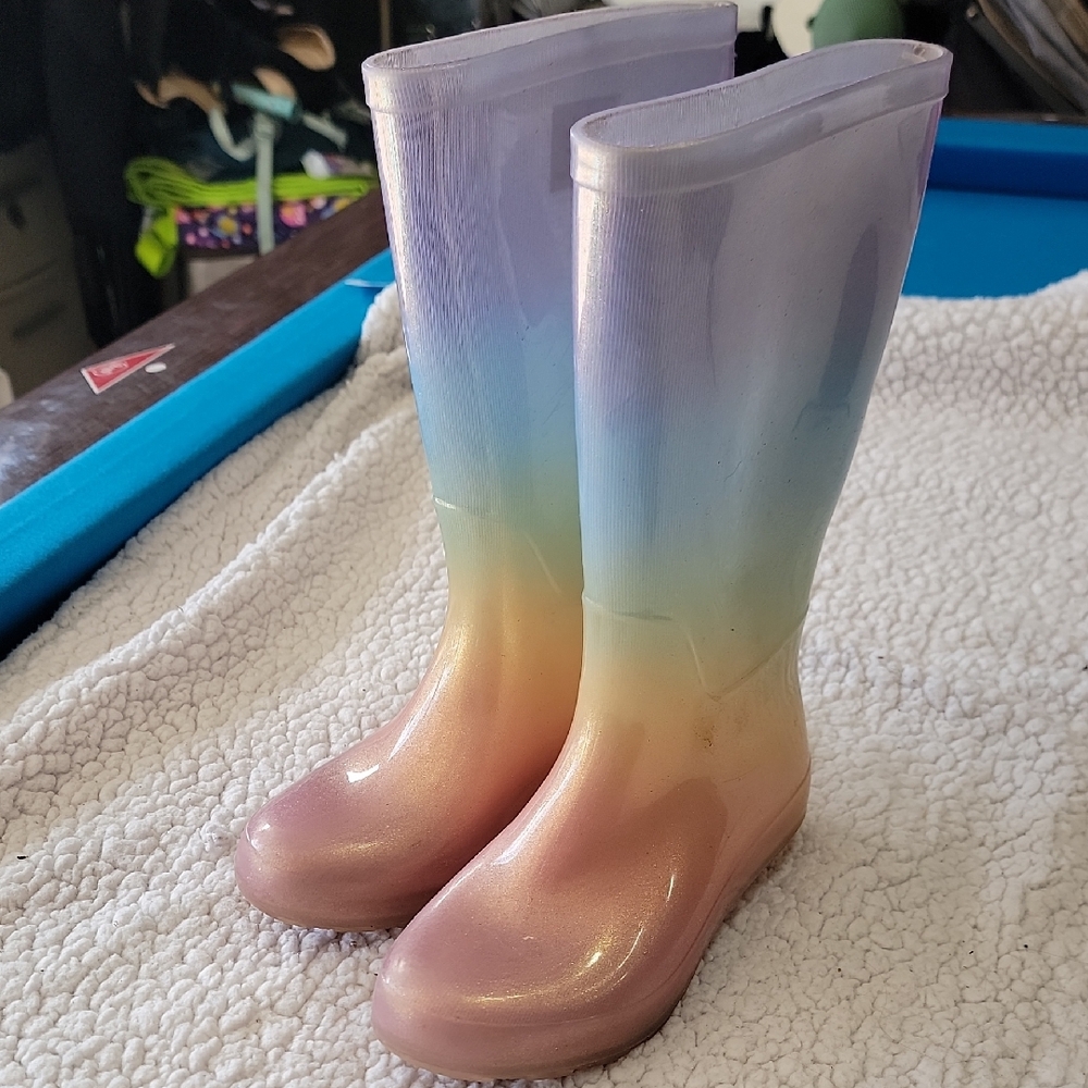Target White Rain Boots